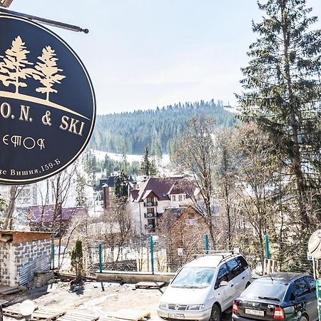 Маєток "Zymon & Ski" Bukovel Exteriör bild