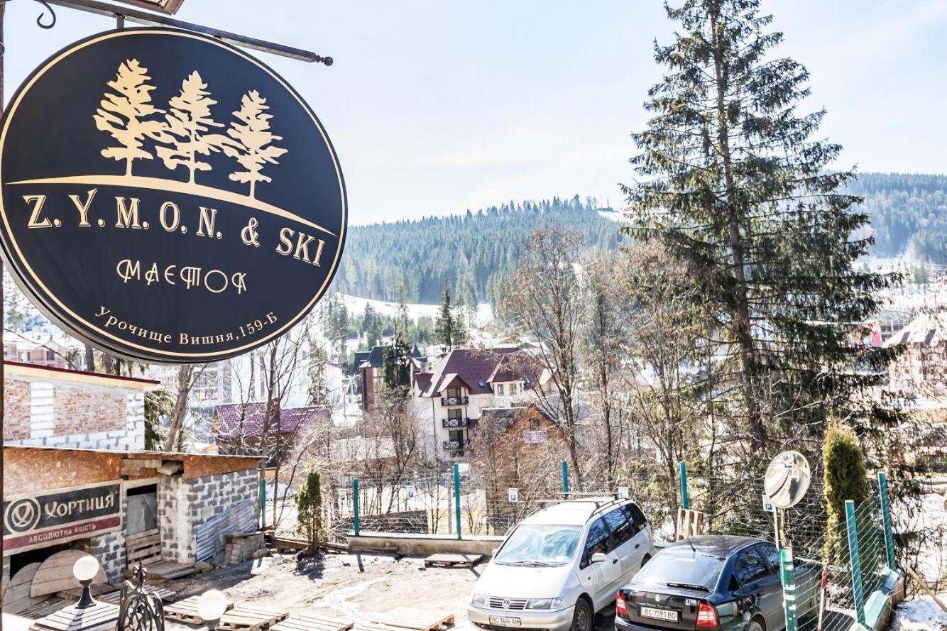 Маєток "Zymon & Ski" Bukovel Exteriör bild